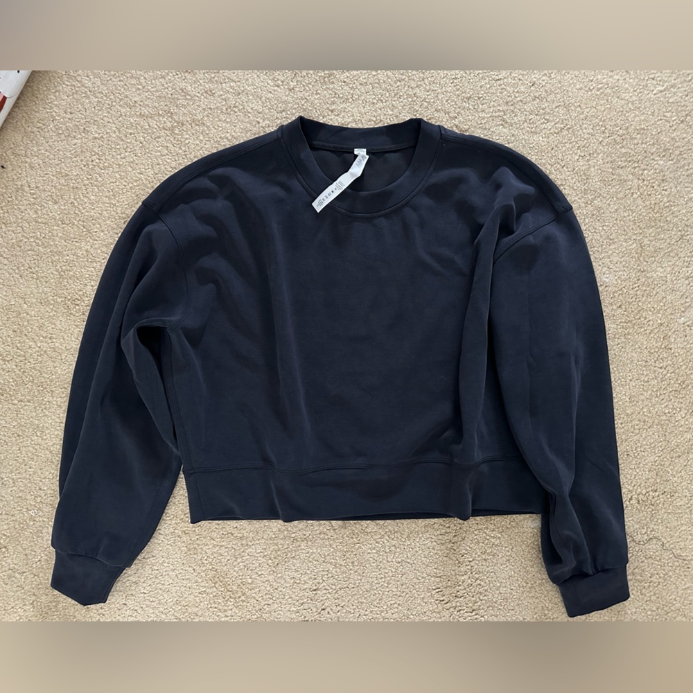 Lululemon Softstream oversized cropped crew